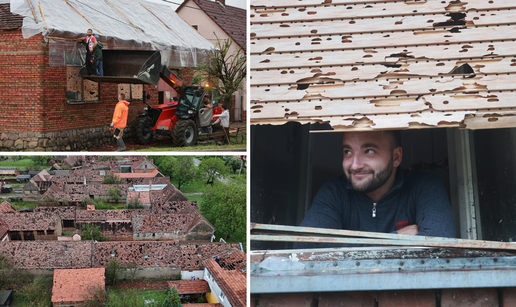 Mještani Bošnjaka u suzama: 'Ledene bombe uništile su sve, ubile su i rode u gnijezdima...'