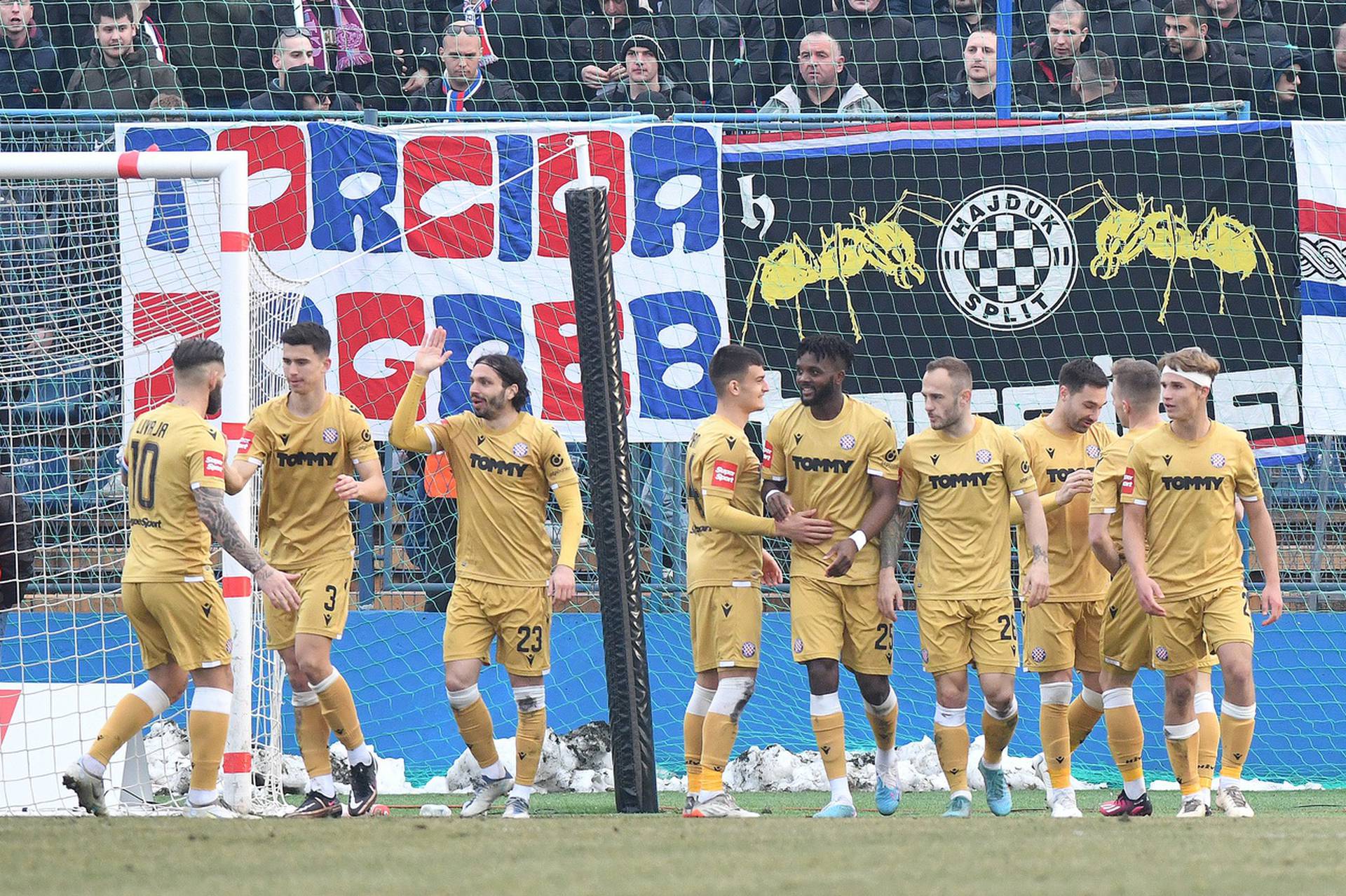 Varaždin i Hajduk sastali se u 21. kolu SuperSport HNL-a