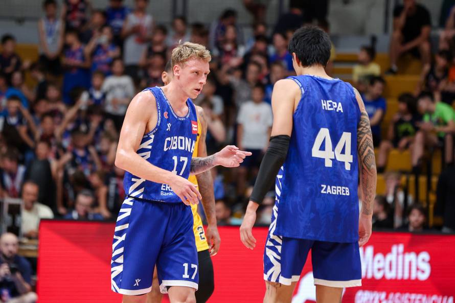 Zagreb: Treća utakmica polufinala Prvenstva Hrvatske, KK Cibona - KK Split