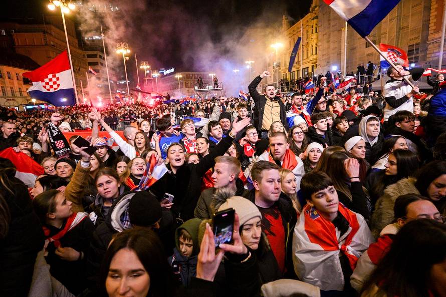 Zagreb: Svečani doček rukometnih reprezentativaca nakon osvojene bronce na Europskom prvenstvu