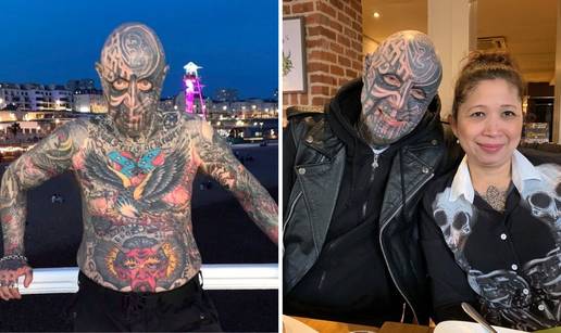 FOTO Najtetoviraniji Britanac odustaje od tetova&zcaron;a. Nestalo mjesta! 'Pokrio sam 97 % tijela'
