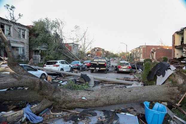 St.Louis city hit with tornados