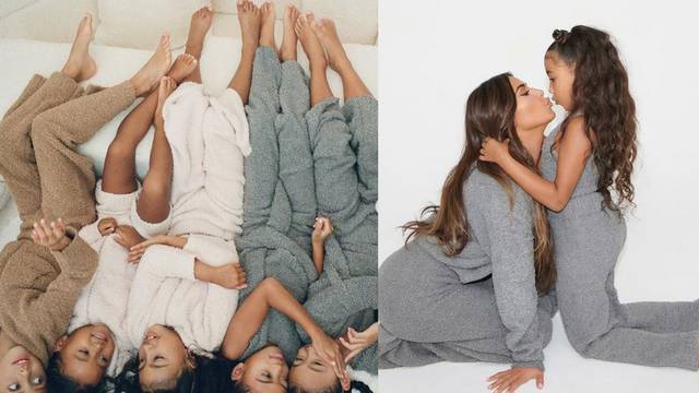 Kim Kardashian predstavila Skims kolekciju i za mališane