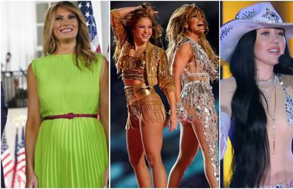 Ovo su najtraženije kreacije: Golišava Cyrus, 'vrući' nastup J.Lo, ali i atraktivna Melania