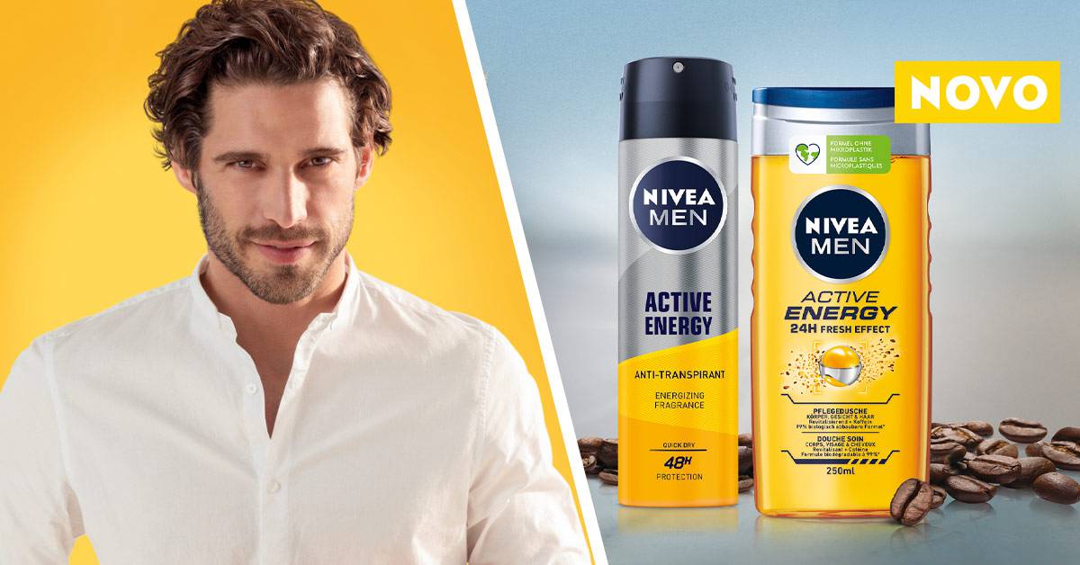 Aktivan početak dana uz NIVEA MEN Active Energy proizvode