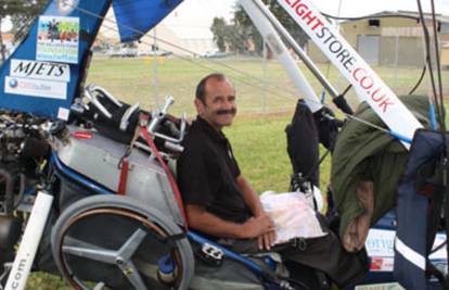 Paralizirani pilot zmajem letio iz Velike Britanije do Australije