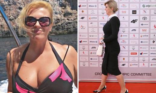 Kolinda pokazala vitku liniju. Ovo je tajna njezine dijete