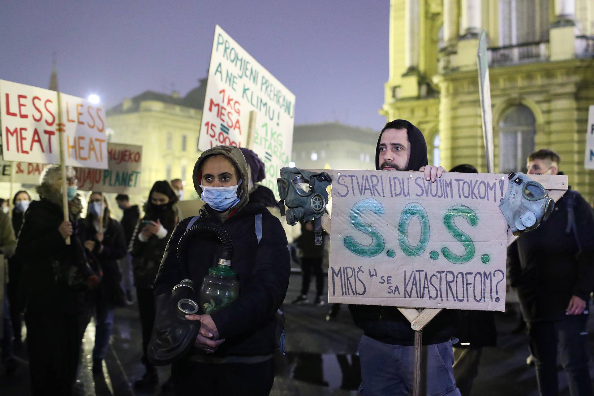 Zagreb: Fridays For Future Croatia organizirao Marš za opstanak