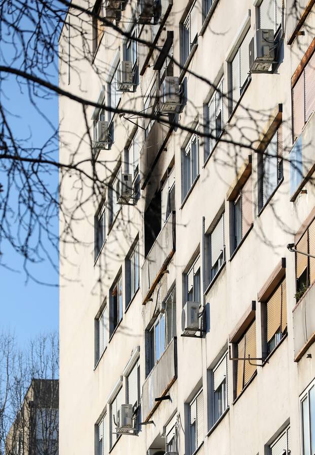 Gorio stan u Zagrebu, na teren je stiglo više vatrogasnih ekipa