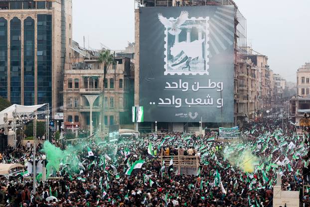 First anniversary of Bashar al-Assad's fall, in Aleppo