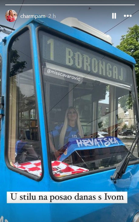 Kockice su i u prometu! Vozačica Iva ukrasila tramvaj, a nosila i Modrićev dres: 'U stilu na poslu'