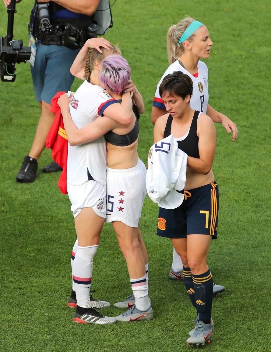 Spain v United States - FIFA Women's World Cup 2019 - Round of Sixteen - Stade Auguste-Delaune II