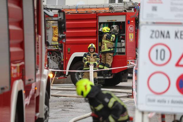 Zagreb: U Vinogradskoj bolnici došlo je do manjeg požara 