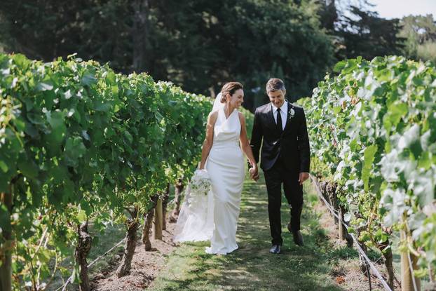 New Zealand ex-Prime Minster Jacinda Ardern weds longtime partner Clarke Gayford in Havelock North