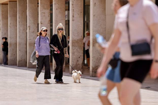 Zadar: Subotnje prijepodne u centru grada