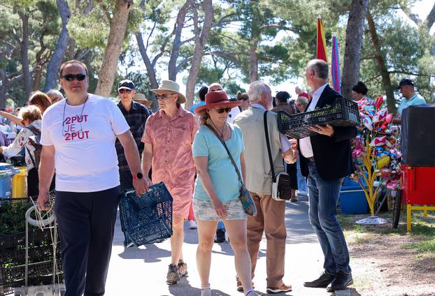 Split: Tradicionalna proslava Praznika rada na Marjanu