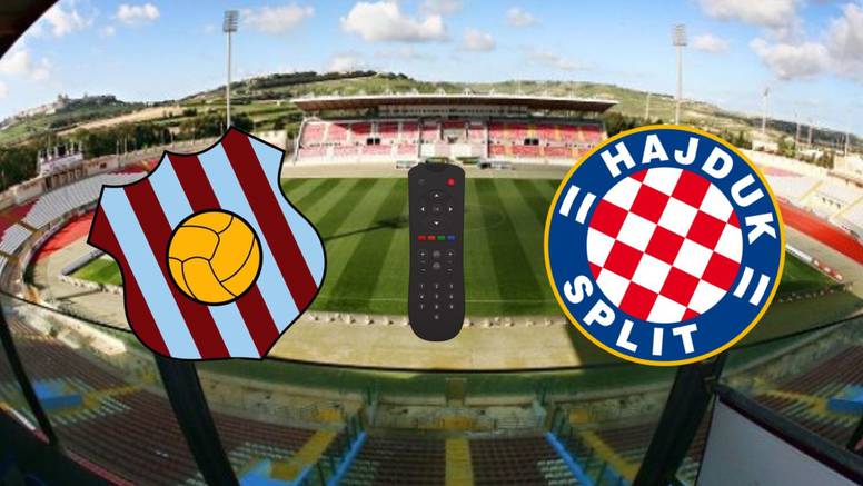 Evo gdje gledati prvi europski susret Hajduka i Gzire United