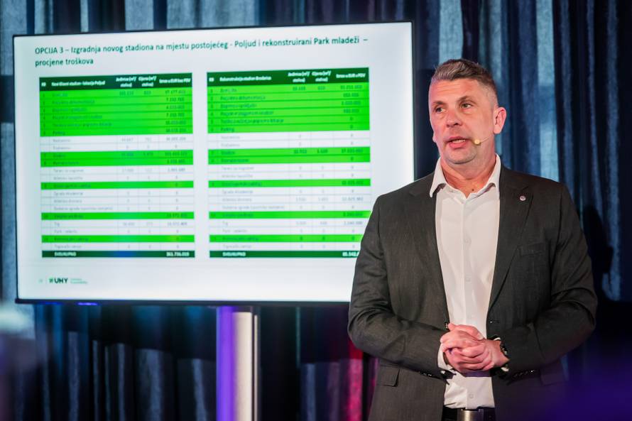 Split: Na Poljudu predstavljena Studija izvodljivosti projekta "Nogometni stadion i kamp u Splitu"