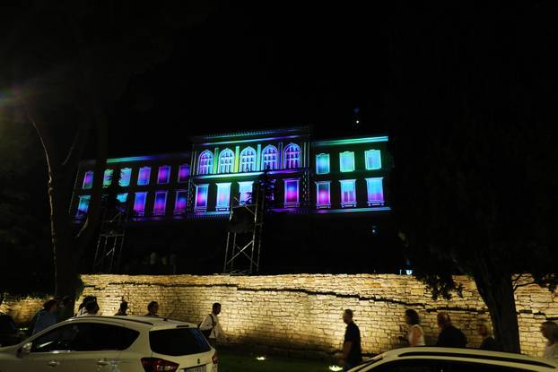 Druga večer Visualie - festivala svjetla u Puli