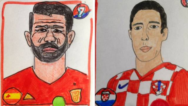 Zabavite se: Prepoznajte ove grozno nacrtane nogometaše!