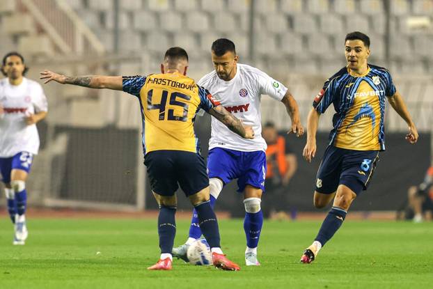 Hajduk and Rijeka met in the 35th round of the Supersport HNL