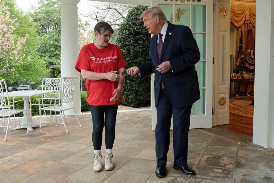 U.S. President Donald Trump in the Oval Office at the White House