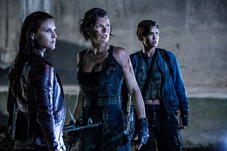 Milla Jovovich;Ali Larter;Ruby Rose