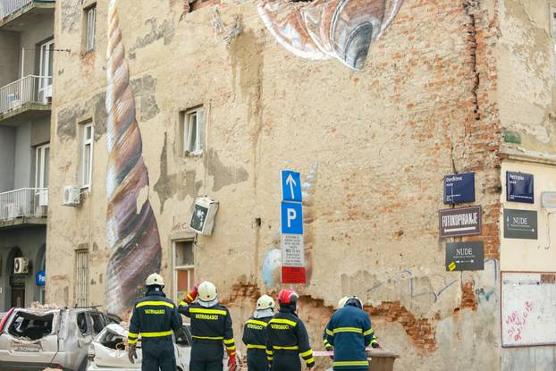 Oštećenja u centru Zagreba nakon potresa