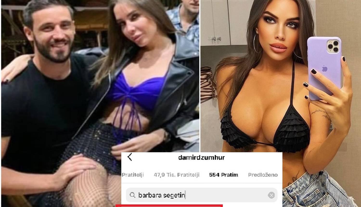 Šegetin prekinula s tenisačem? Ne prate se više na Instagramu