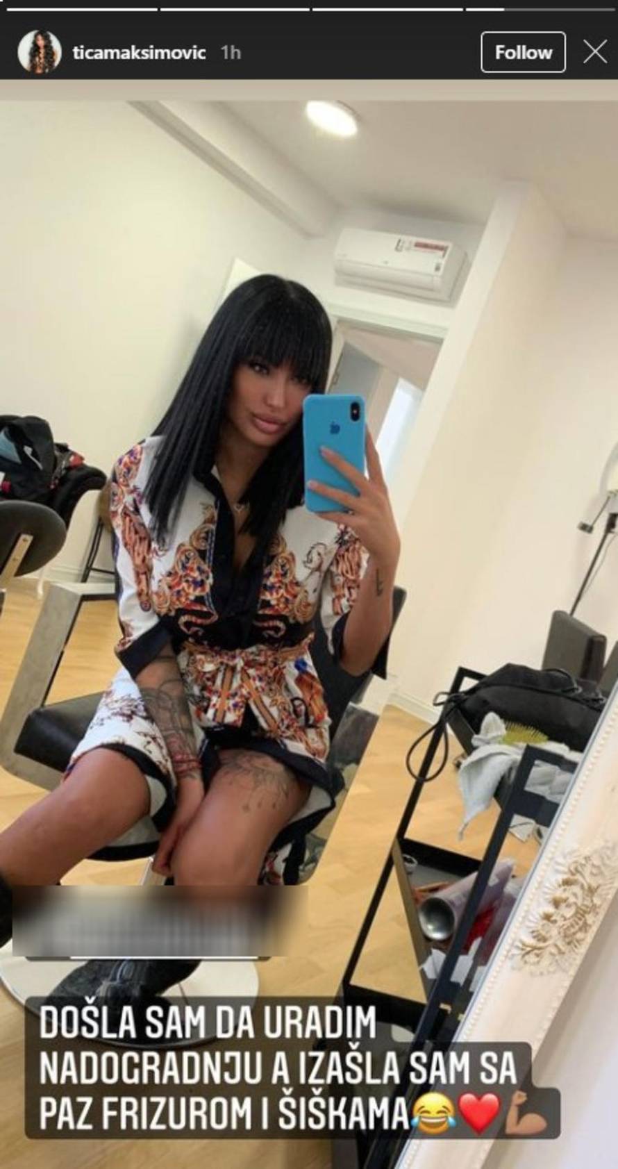 Iz policijske stanice u frizerski salon: Tijana promijenila izgled