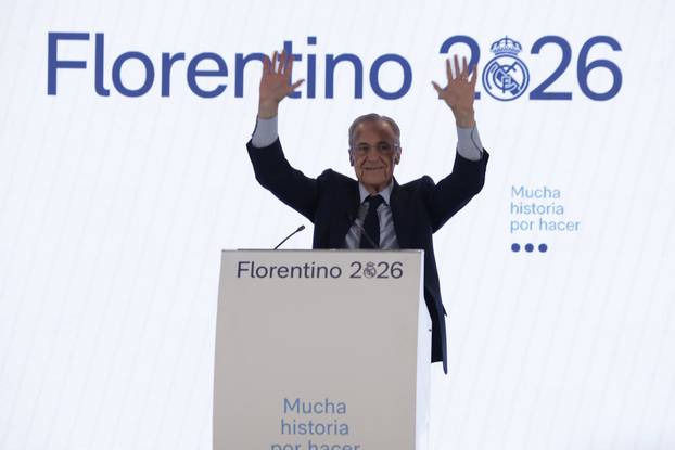 Florentino Perez re-elected president of Real Madrid