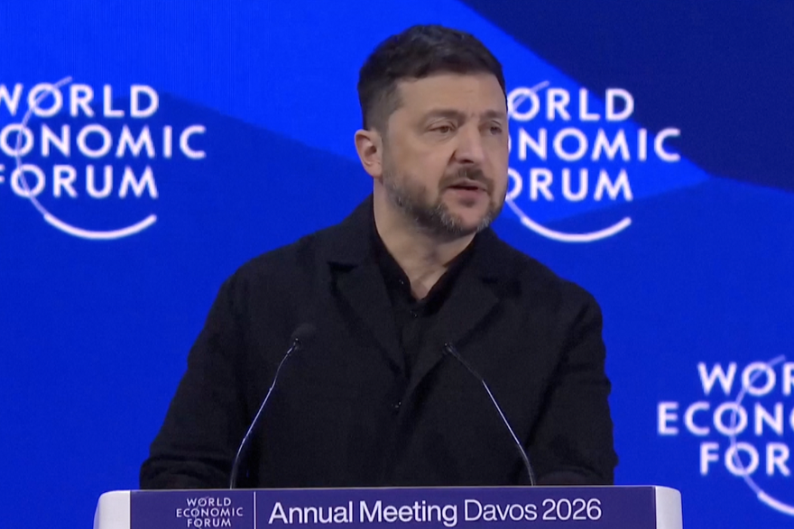 Zelenski u Davosu