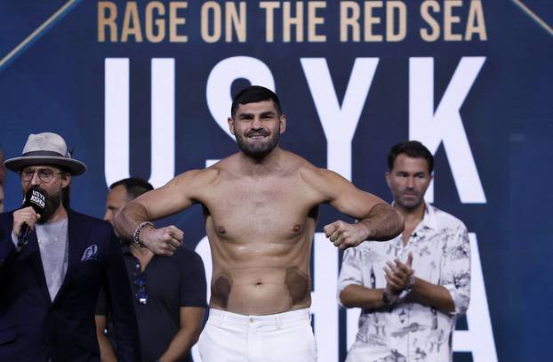 Boxing - Oleksandr Usyk v Anthony Joshua - WBA, WBO and IBF Heavyweight World Title - Weigh-in