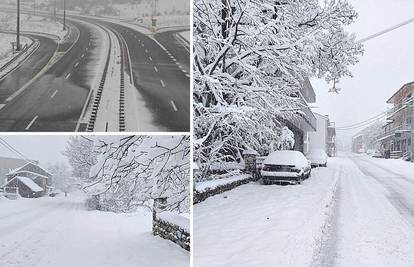 Neke ceste zatvorene, snijega ima posvuda! Upalili su crveni alarm. Stiže nam prava zima