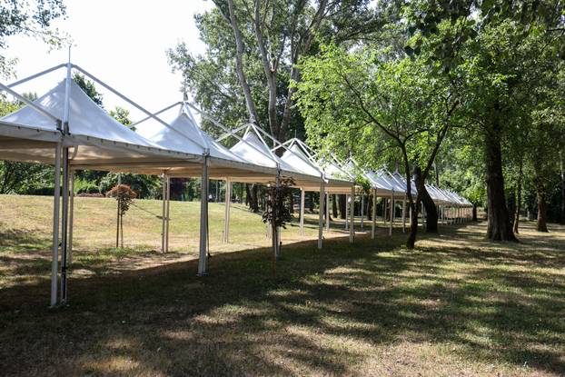 Zagreb: Obilazak Hipodroma uoči koncerta Marka Perkovića Thopsona