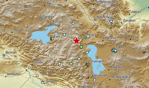 Ekipe na terenu: Potres jačine 5,7 na granici Irana s Turskom
