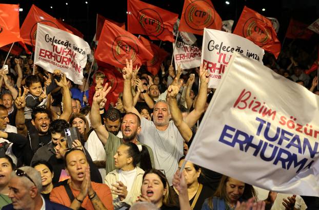 Turk Cypriot moderate wins election in major policy shift in conflict