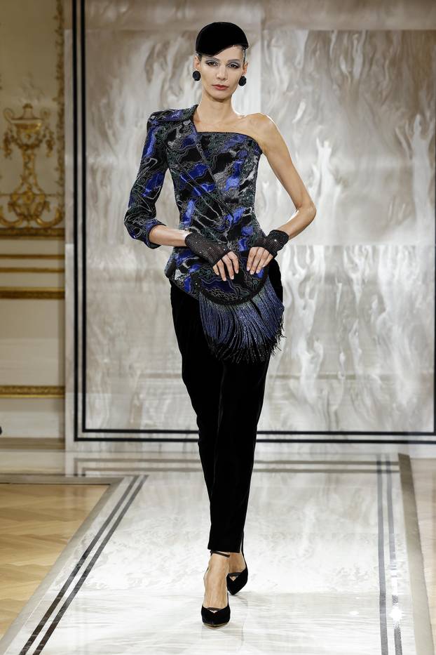 GIORGIO ARMANI PRIVÃ Haute Couture Fall/Winter 2025-2026 Runway during Paris Haute Couture Fashion Week on July 2025 - Paris; France 08/07/2025