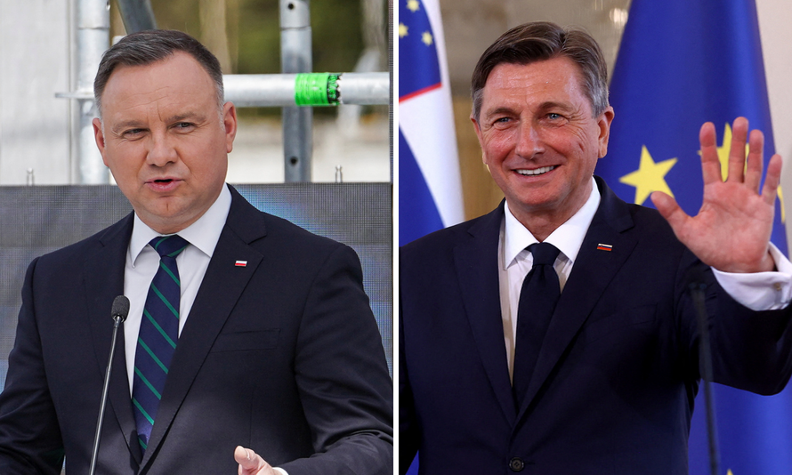 Slovenski i poljski predsjednik složni: 'Ukrajina i BiH zaslužuju dobiti status kandidata za EU'