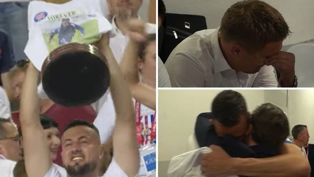'Emocije su za*ebana stvar': Dambrauskas i Jakobušić plaču, Ćustićeva majica oko trofeja...