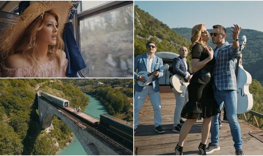 Nina i Tarapana Band snimili su spot na otvorenom vagonu