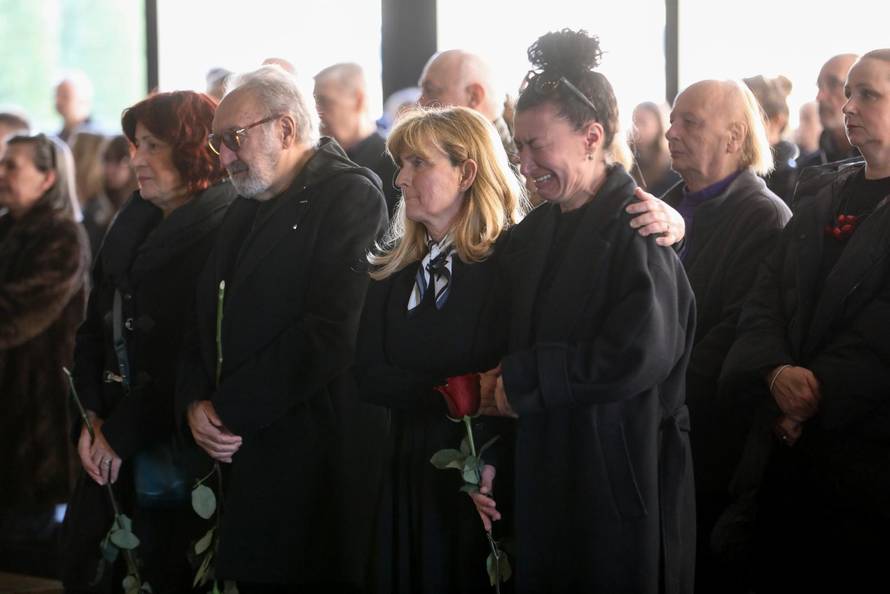 Zagreb: Posljednji ispraćaj Marinka Colnaga na Krematorija