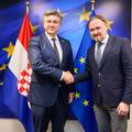 Plenković s povjerenikom Jorgensenom: Hrvatska smanjuje energetsku ovisnost
