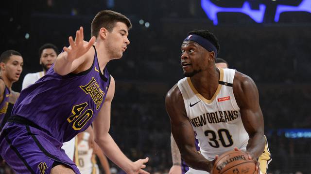 NBA: New Orleans Pelicans at Los Angeles Lakers