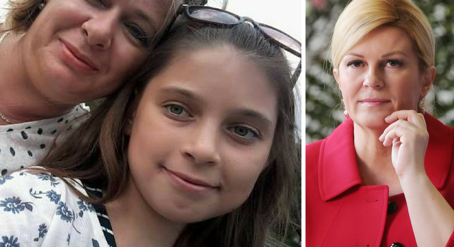 Donijela i poklon: Predsjednica posjetila teško bolesnu Vanesu