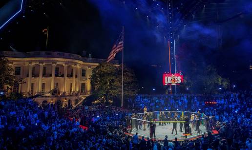 Bijela ku&cacute;a slavi uz MMA gladijatore, a Trump hladi odnose s Netanyahuom