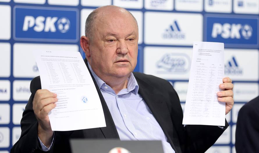 Zagreb: Konferencija za medije Nadzornog odbora Dinama