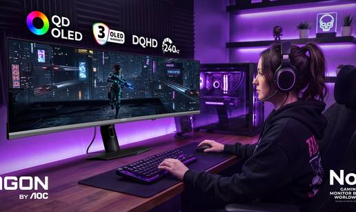 AOC cilja na zahtjevne gamere s dva nova QD-OLED monitora