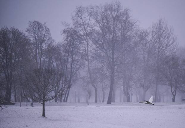 Zagreb: Zimska idila na Bundeku