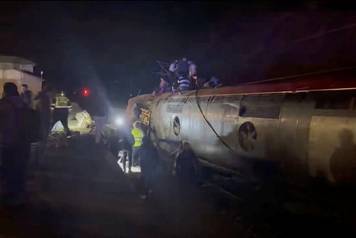 Two high-speed trains derail in Spain